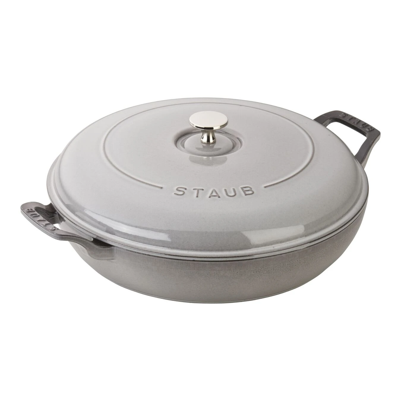 Staub 3.5 Qt. Cast Iron Braiser 1 Staub 3.5 Qt. Cast Iron Braiser