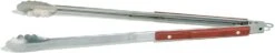Outset BBQ Tongs Extra-Long Rosewood Handles