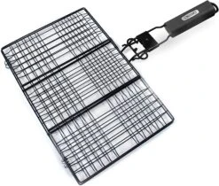 Grill Pro Nonstick Detachable Handle Burger Basket