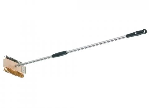 GI Metal Double Brush For Grill & BBQ 2 GI Metal Double Brush For Grill & BBQ - Image 2