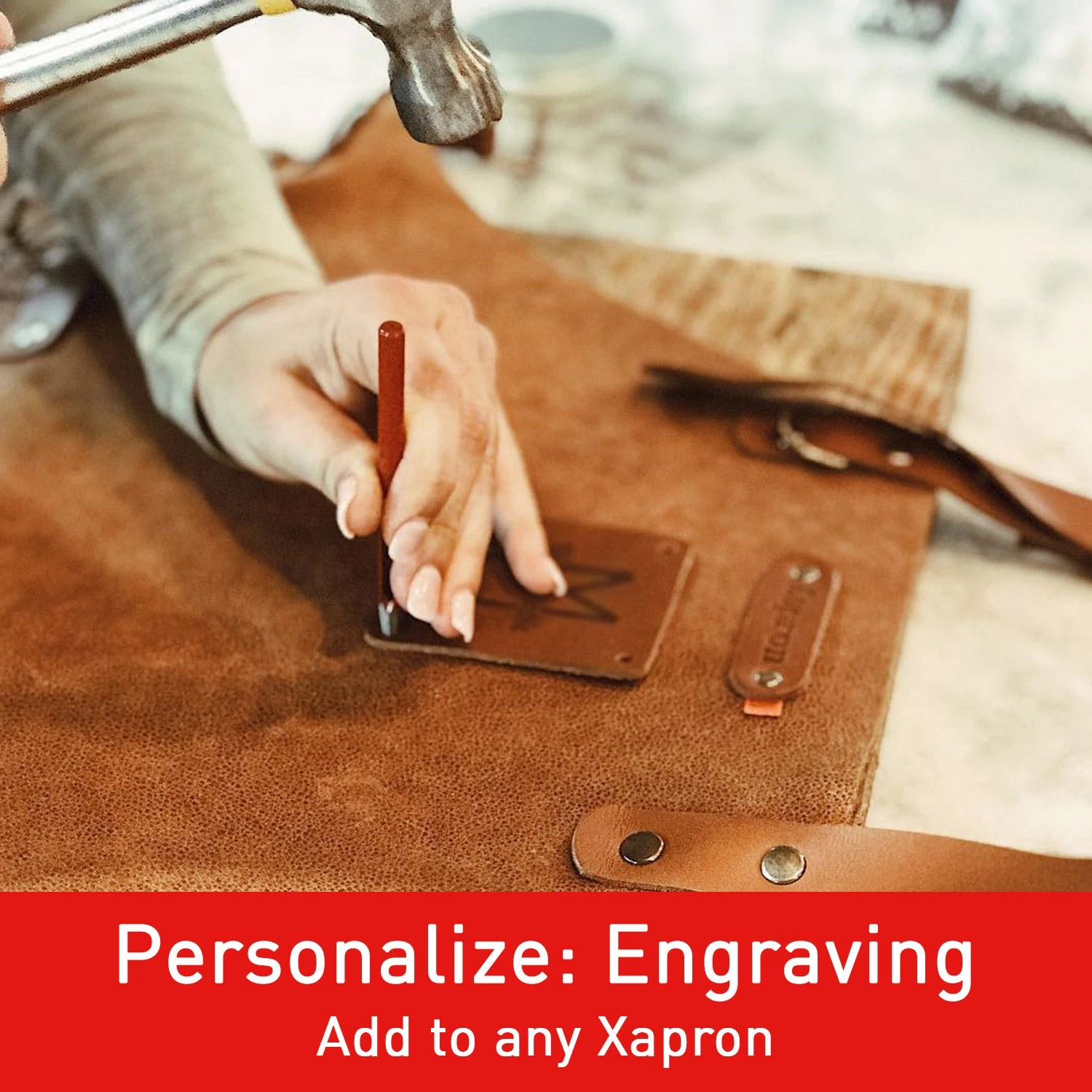 Xapron Kansas Leather Apron 9 Xapron Kansas Leather Apron - Image 9