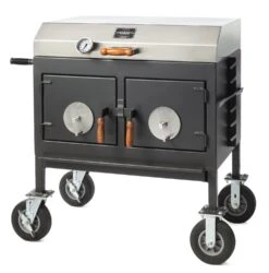 Flattop Adjustable Charcoal Grill -Barbeque Tool Shop Flat Top Charcoal 3