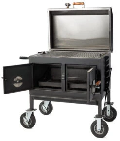 Flattop Adjustable Charcoal Grill -Barbeque Tool Shop Flat Top Charcoal Open 1200x1412 1