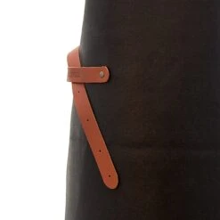 Xapron Kansas Leather Apron 16 Xapron Kansas Leather Apron -Barbeque Tool Shop Kansas Black Zoom
