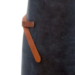 Xapron Kansas Leather Apron 17 Xapron Kansas Leather Apron -Barbeque Tool Shop Kansas Blue Zoom