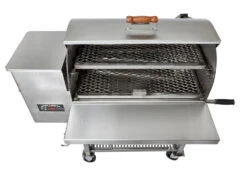 Stainless Steel Maverick 850 Wood Pellet Grill -Barbeque Tool Shop Pitts and Spitts0173