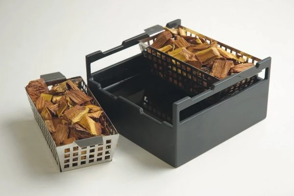 Steven Raichlen Wood Chip Double Soaker Set 1 Steven Raichlen Wood Chip Double Soaker Set