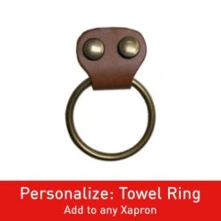 Xapron Atlanta Leather Apron -Barbeque Tool Shop Towel Ring 1d919be8 1a06 4a84 b201 fd713b303024