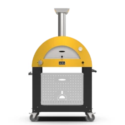 Alfa Moderno 2 Pizze -Barbeque Tool Shop alfa moderno 2 pizze fire yellow with base