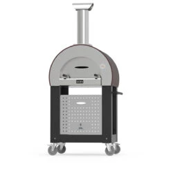Alfa 5 Minuti (Wood Only) -Barbeque Tool Shop base 5minuti alfaforni wood fired pizza oven black 1
